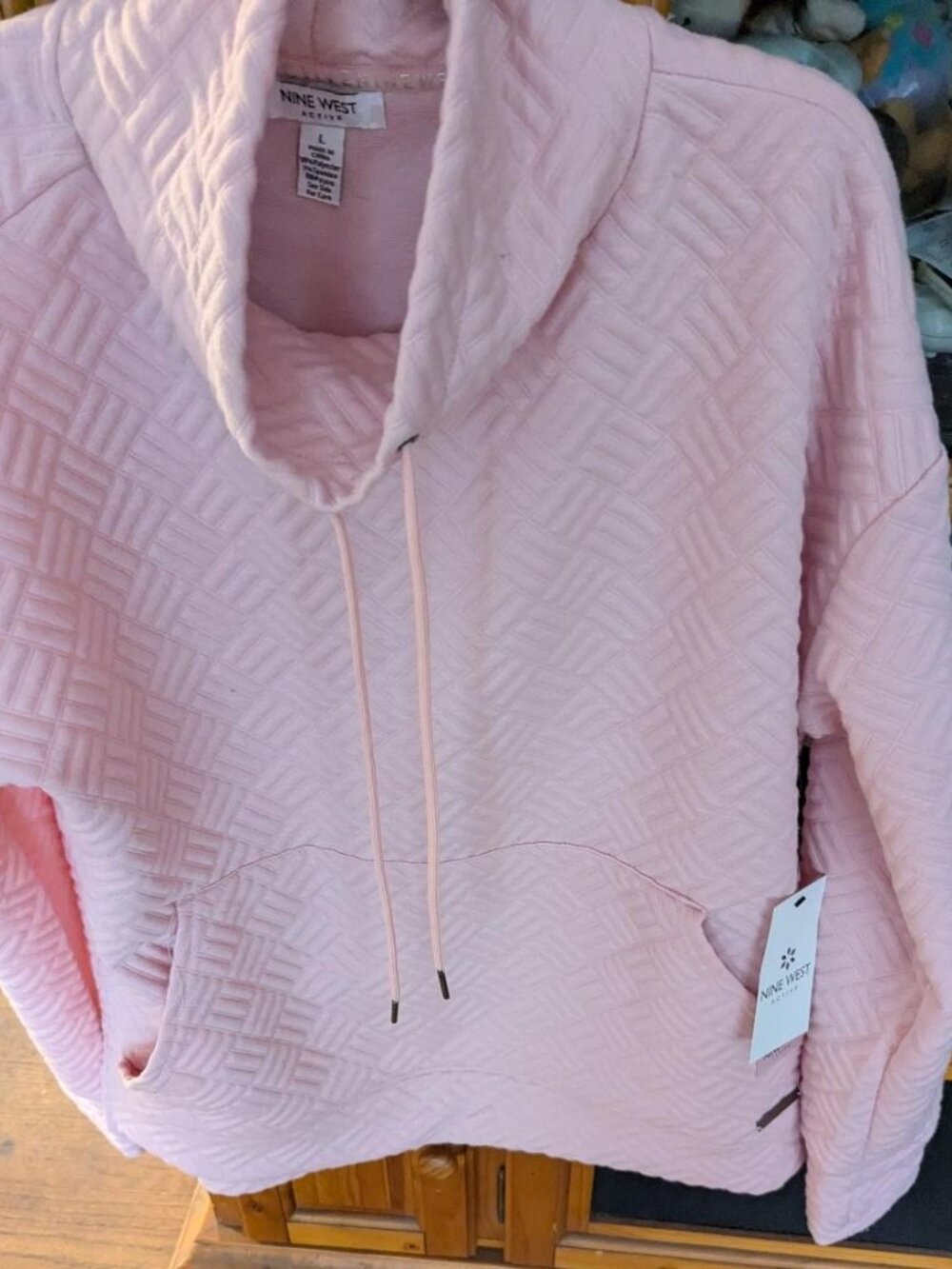 Nine West Active pullover long sleeve top Size L